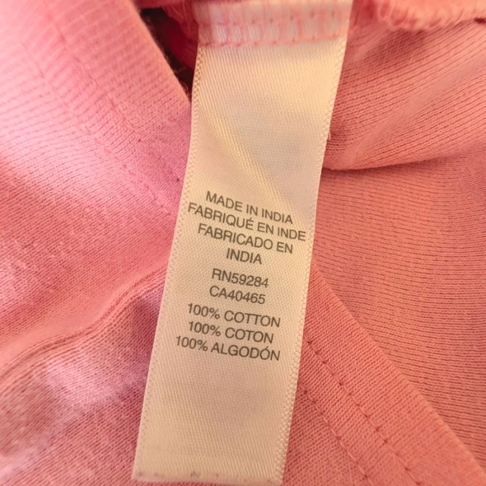 Bundle of 2 PJ Place & Le Top Bebe 100% Cotton Girl 2-piece Snug-Fit Pajamas Set - Picture 9 of 10